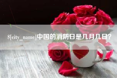 贺州中国的消防日是几月几日？