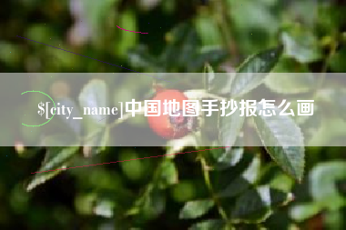 贺州中国地图手抄报怎么画