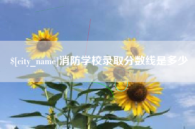 贺州消防学校录取分数线是多少