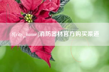 贺州消防器材官方购买渠道