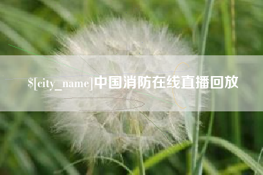 贺州中国消防在线直播回放