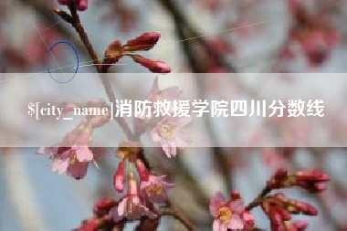 贺州消防救援学院四川分数线