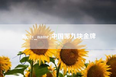 贺州中国哪九块金牌