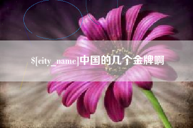 贺州中国的几个金牌啊