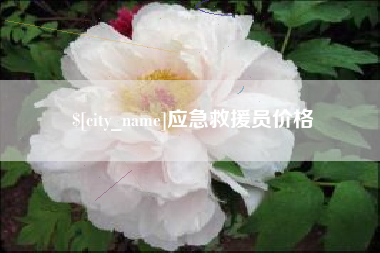贺州应急救援员价格