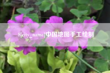 贺州中国地图手工绘制