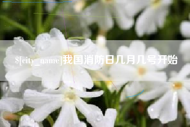 贺州我国消防日几月几号开始