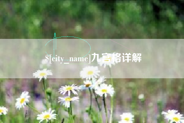 贺州九宫格详解