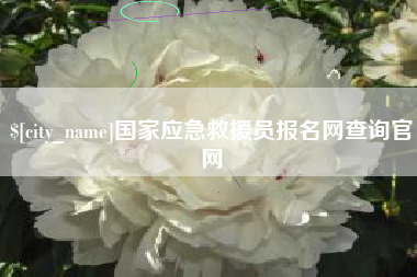 贺州国家应急救援员报名网查询官网