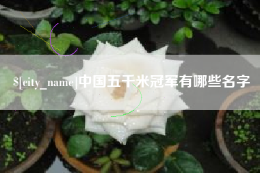 贺州中国五千米冠军有哪些名字