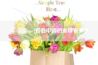 贺州看看中国的金牌有多少